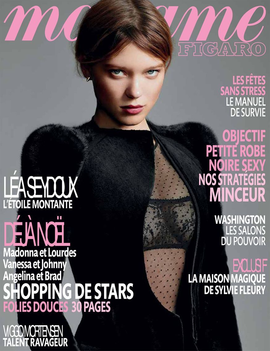 MADAME FIGARO FRANCE magazine side cover 28 November 2010
