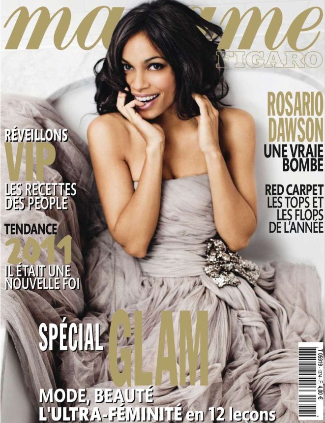 MADAME FIGARO FRANCE magazine side cover 24 December 2010