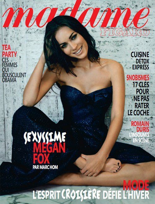 MADAME FIGARO FRANCE magazine side cover 6 January 2011