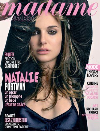 MADAME FIGARO FRANCE magazine side cover  March 2011