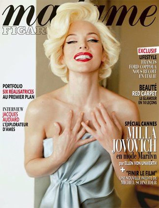 MADAME FIGARO FRANCE magazine side cover 14 May 2012