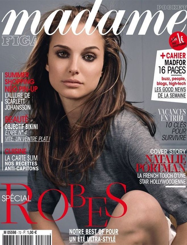 MADAME FIGARO FRANCE magazine side cover 12 July 2012