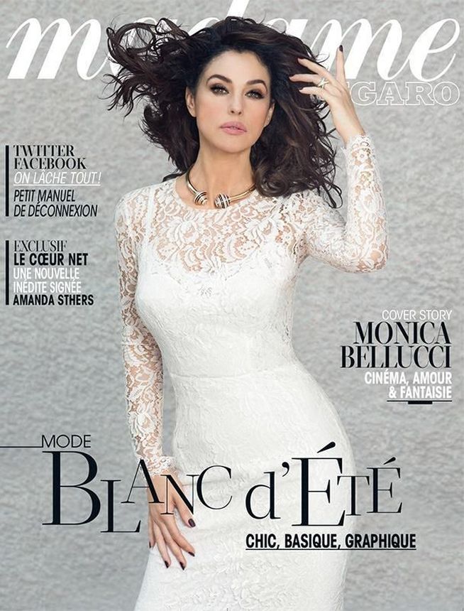 MADAME FIGARO FRANCE magazine side cover 26 July 2013