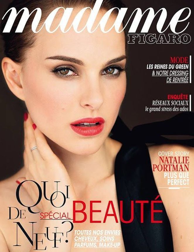 MADAME FIGARO FRANCE magazine side cover 6 September 2013