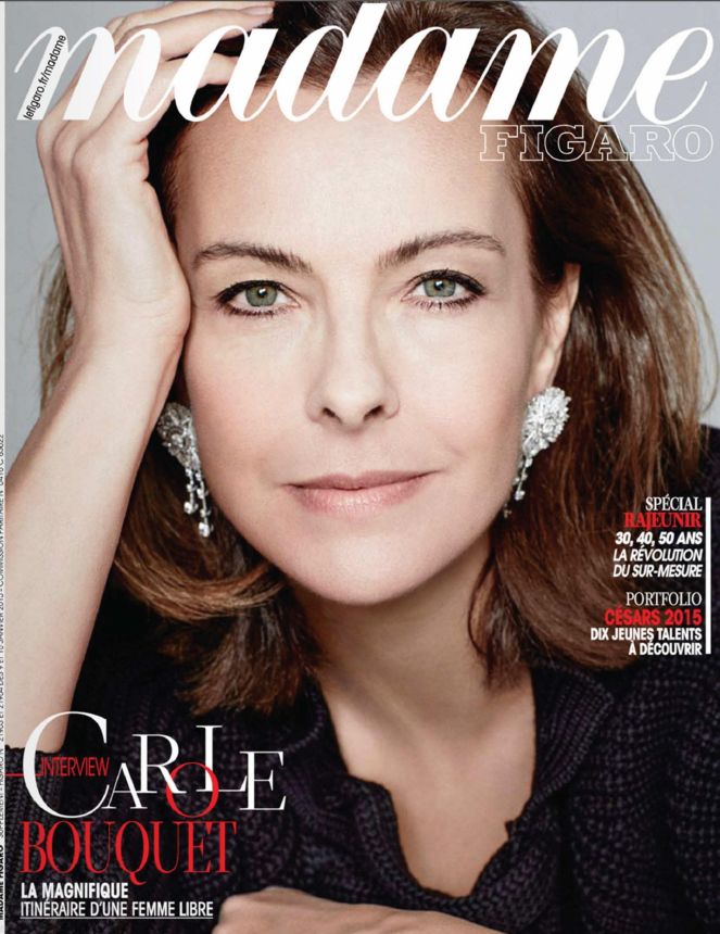 MADAME FIGARO FRANCE magazine side cover 9 January 2015