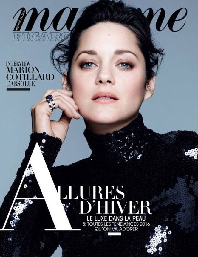 MADAME FIGARO FRANCE magazine side cover 22 October 2015