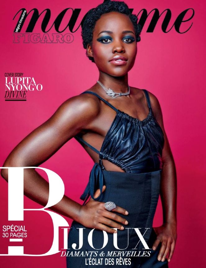 MADAME FIGARO FRANCE magazine side cover 4 December 2015