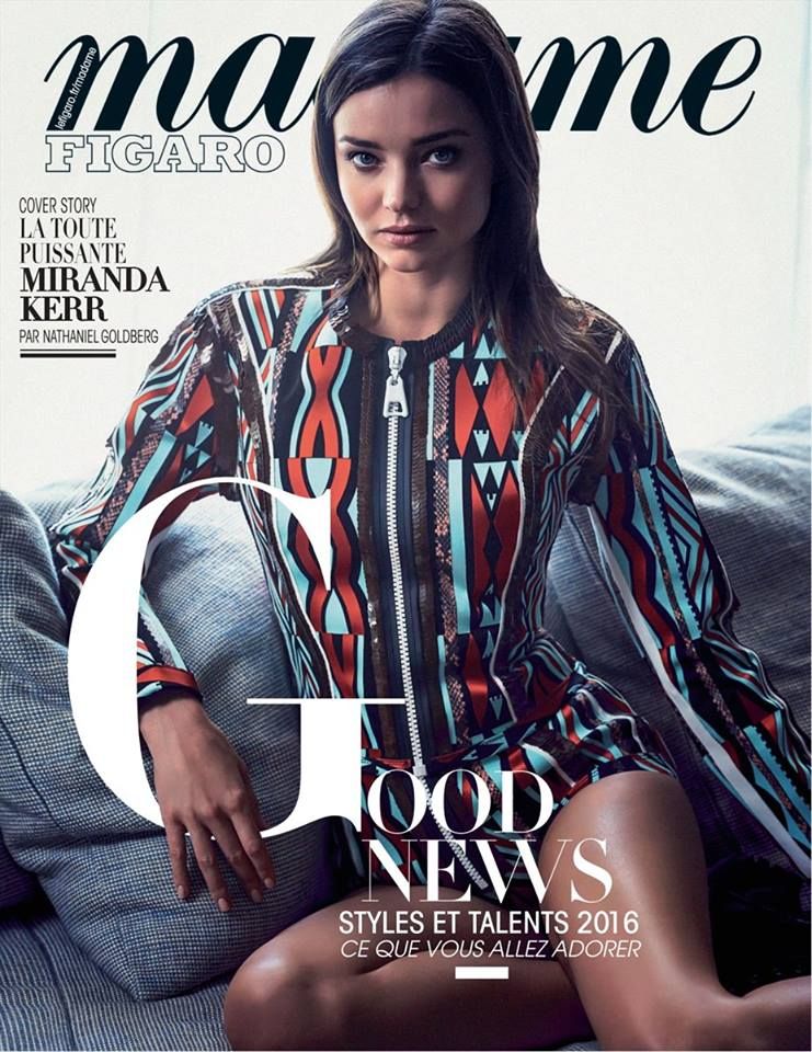 MADAME FIGARO FRANCE magazine side cover 25 December 2015