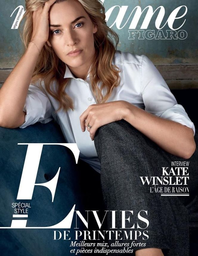 MADAME FIGARO FRANCE magazine side cover 29 January 2016