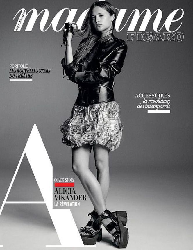 MADAME FIGARO FRANCE magazine side cover 19 February 2016