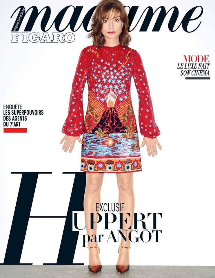 MADAME FIGARO FRANCE magazine side cover 20 May 2016