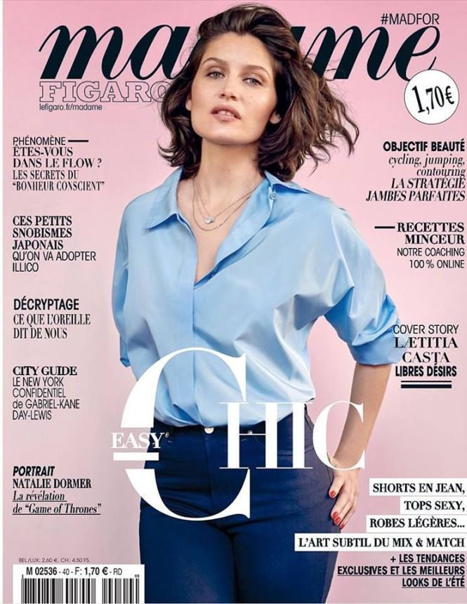 MADAME FIGARO FRANCE magazine side cover 27 May 2016
