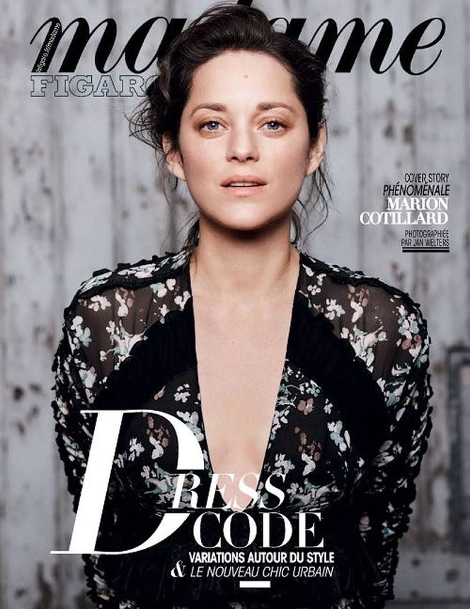 MADAME FIGARO FRANCE magazine side cover 30 September 2016