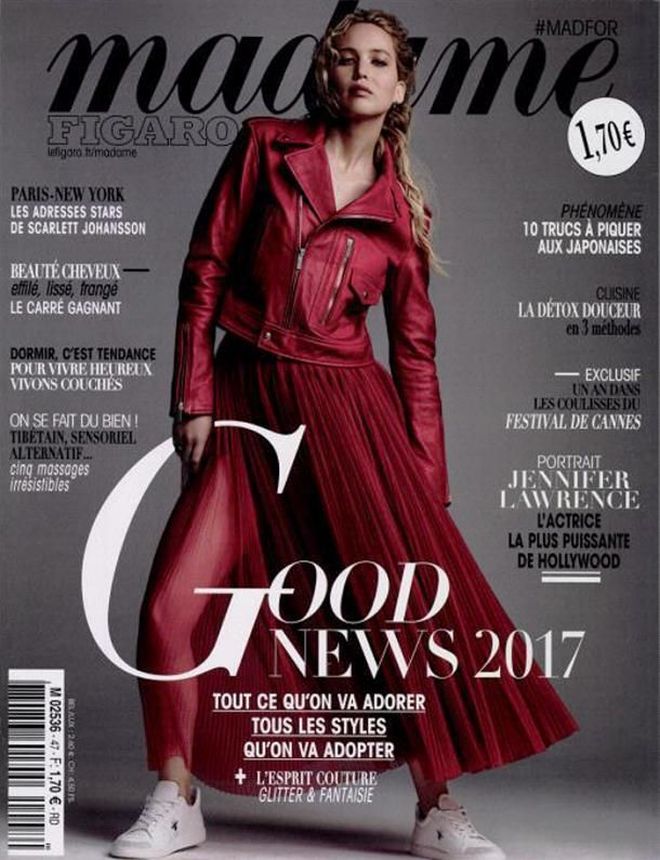 MADAME FIGARO FRANCE magazine side cover 30 December 2016