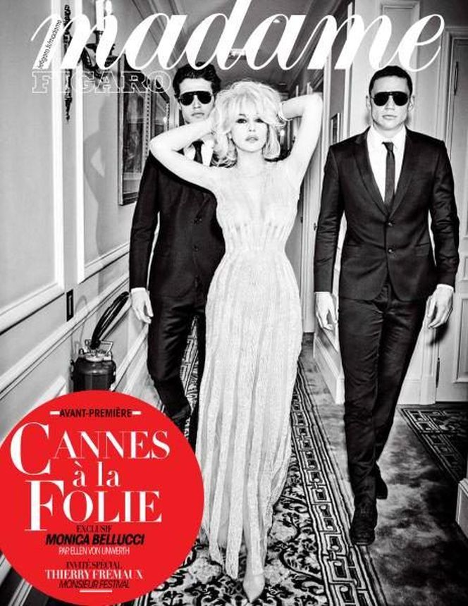 MADAME FIGARO FRANCE magazine side cover 12 May 2017