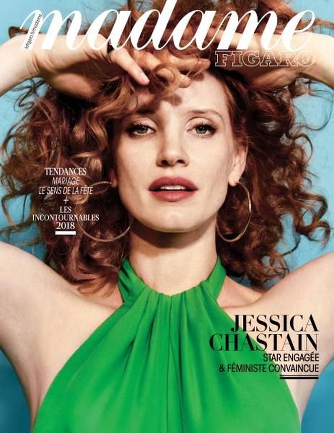 MADAME FIGARO FRANCE magazine side cover 5 January 2018