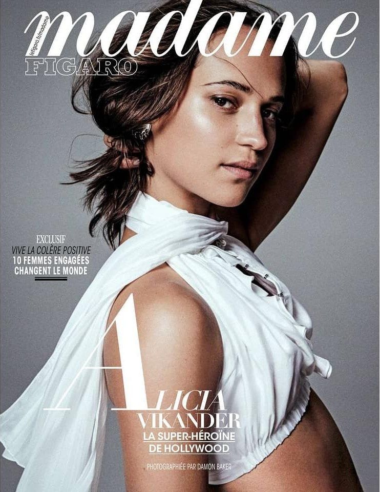 MADAME FIGARO FRANCE magazine side cover 2 March 2018