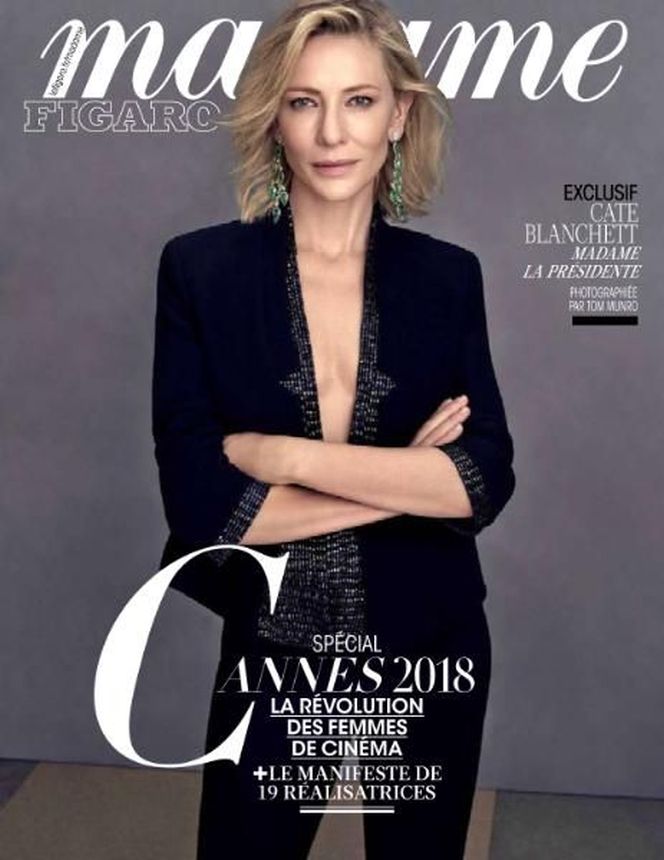 MADAME FIGARO FRANCE magazine side cover 4 May 2018