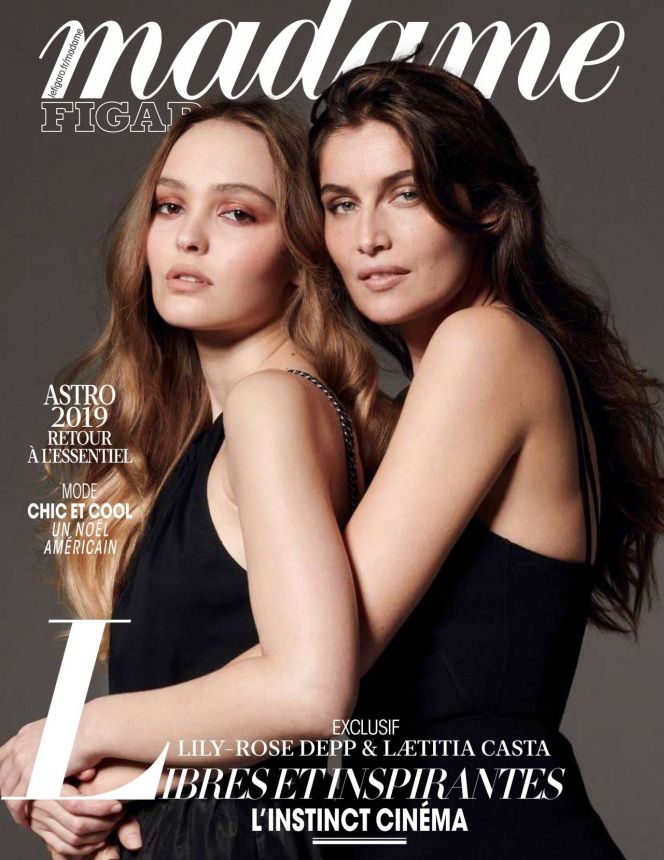 MADAME FIGARO FRANCE magazine side cover 14 December 2018