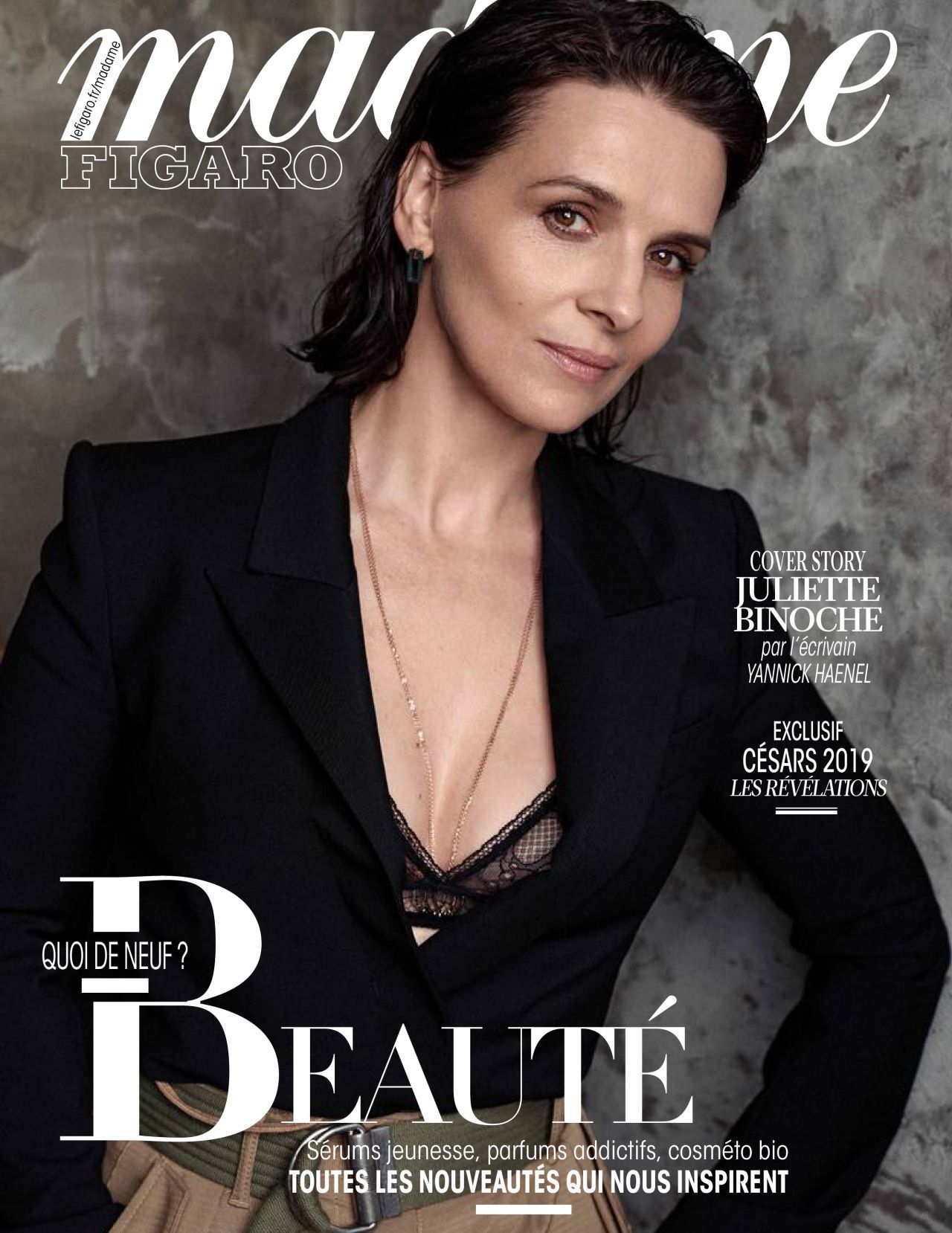 MADAME FIGARO FRANCE magazine side cover 11 January 2019