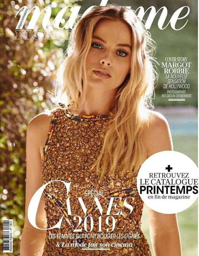 MADAME FIGARO FRANCE magazine side cover 10 May 2019