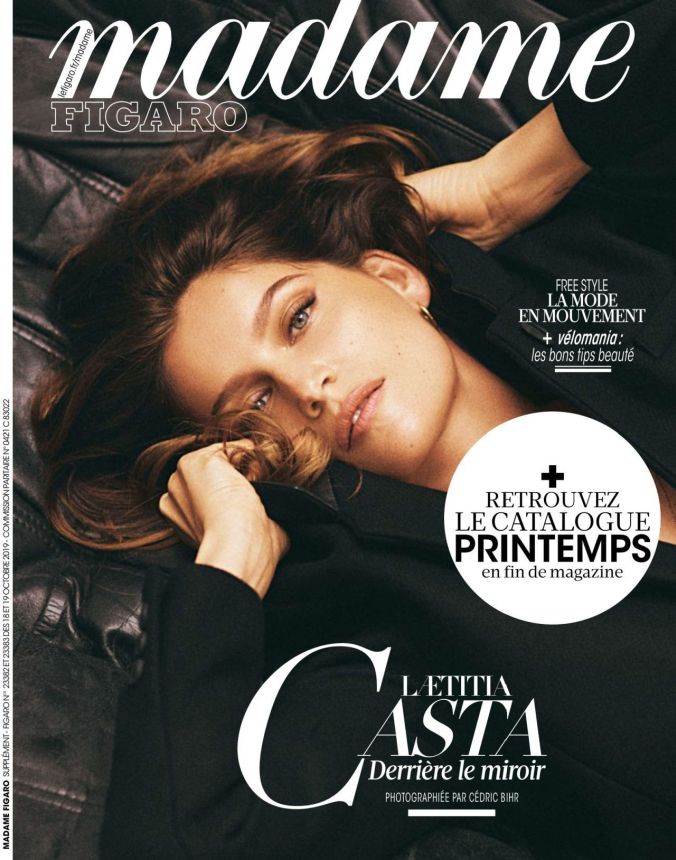 MADAME FIGARO FRANCE magazine side cover 18 October 2019