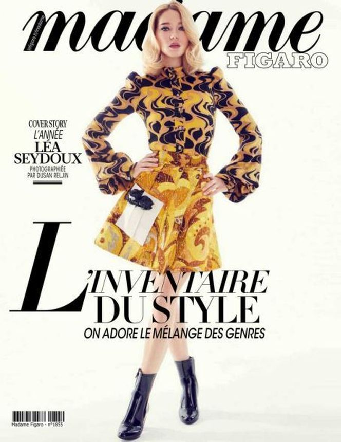 MADAME FIGARO FRANCE magazine side cover 13 March 2020