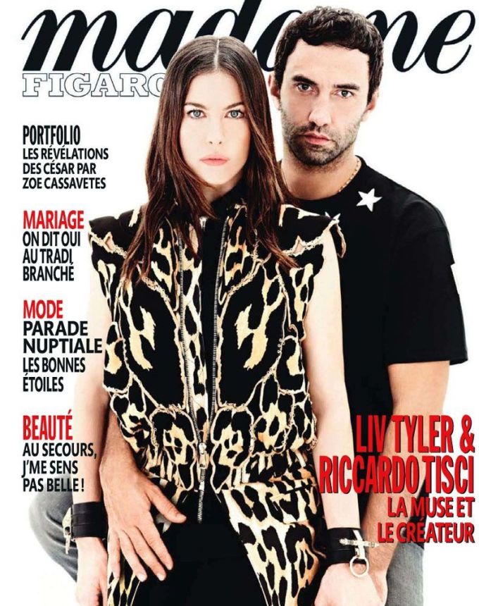 MADAME FIGARO ITALY magazine side cover  January 2011