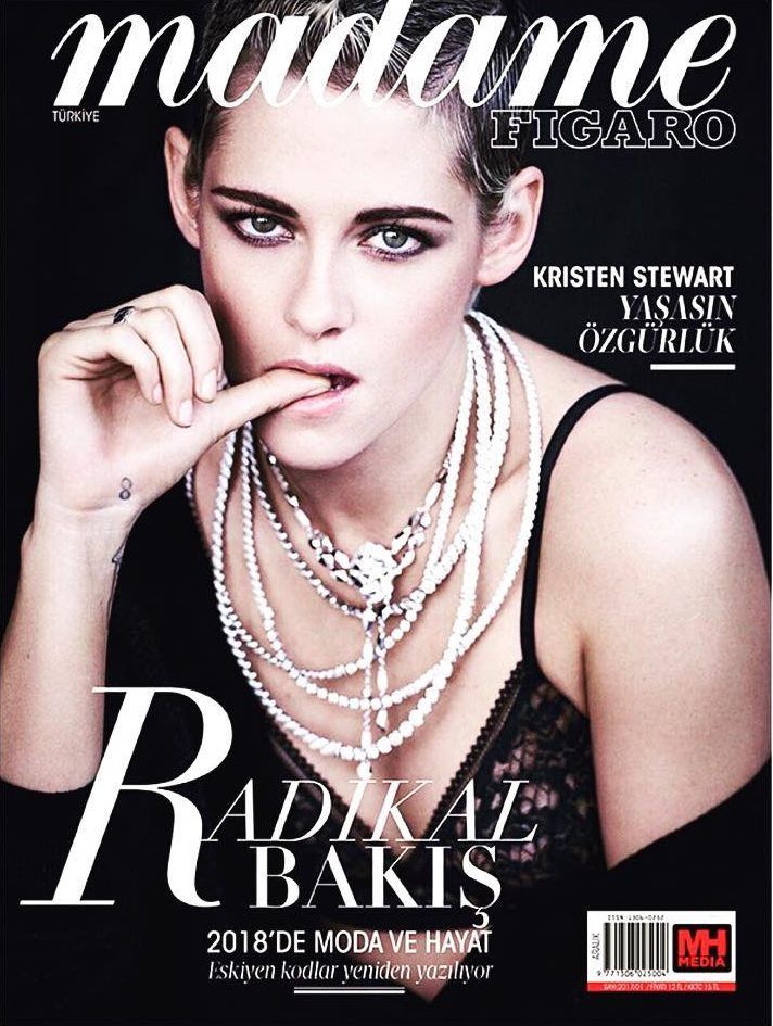 MADAME FIGARO TURKEY magazine side cover  December 2017