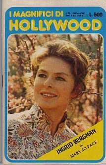 MAGNIFICI DI HOLLYWOOD magazine side cover Issue 20 18 October 1981