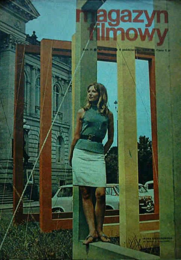 MAGAZYN FILMOWY magazine side cover 6 October 1968