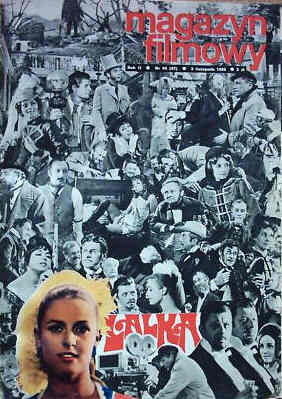 MAGAZYN FILMOWY magazine side cover 3 November 1968
