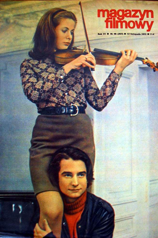 MAGAZYN FILMOWY magazine side cover Issue 257 12 November 1972