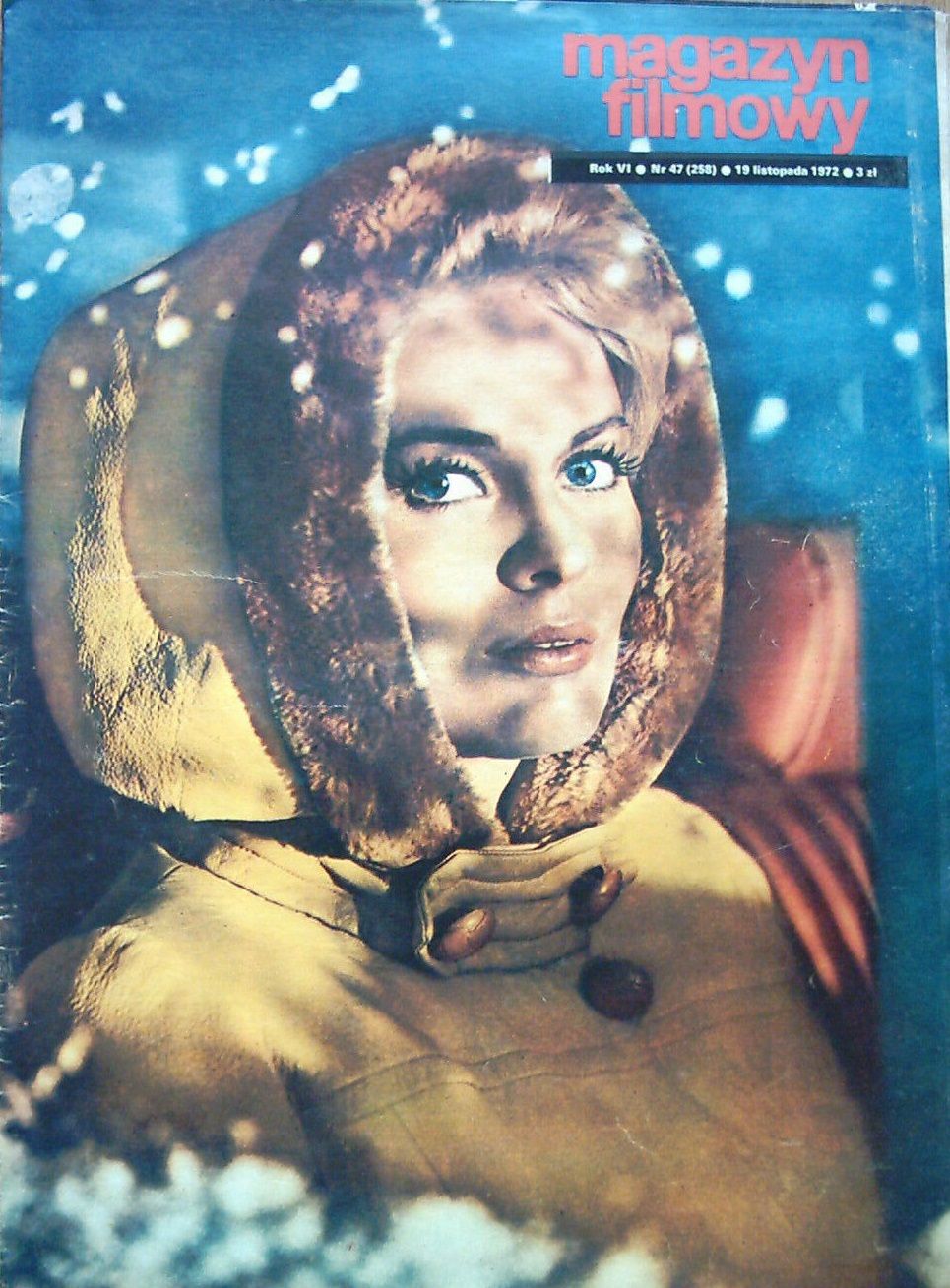 MAGAZYN FILMOWY magazine side cover 19 November 1972