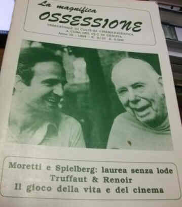 MAGNIFICA OSSESSIONE LA magazine side cover Issue 9/10  1994