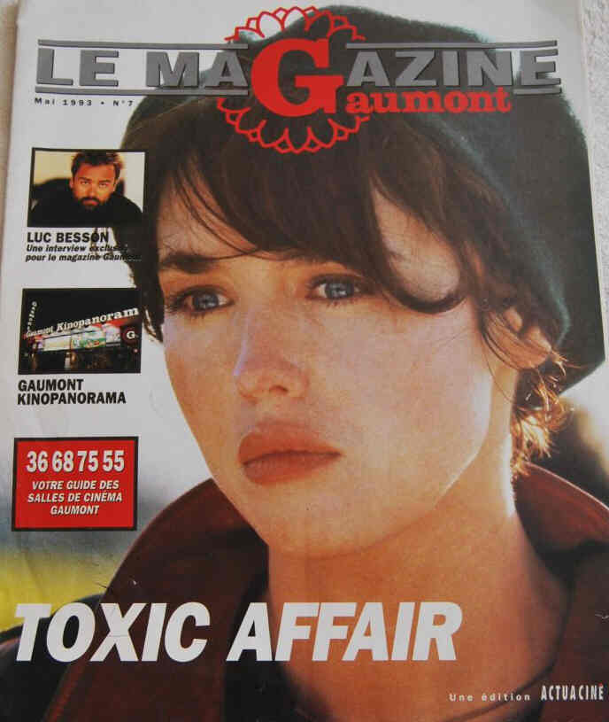 MAGAZINE GAUMONT | LE magazine side cover Issue 7  May 1993