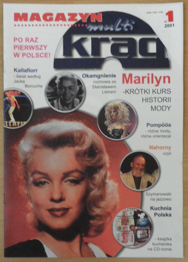MAGAZYN MULTI KRAG magazine side cover Issue 1   2001