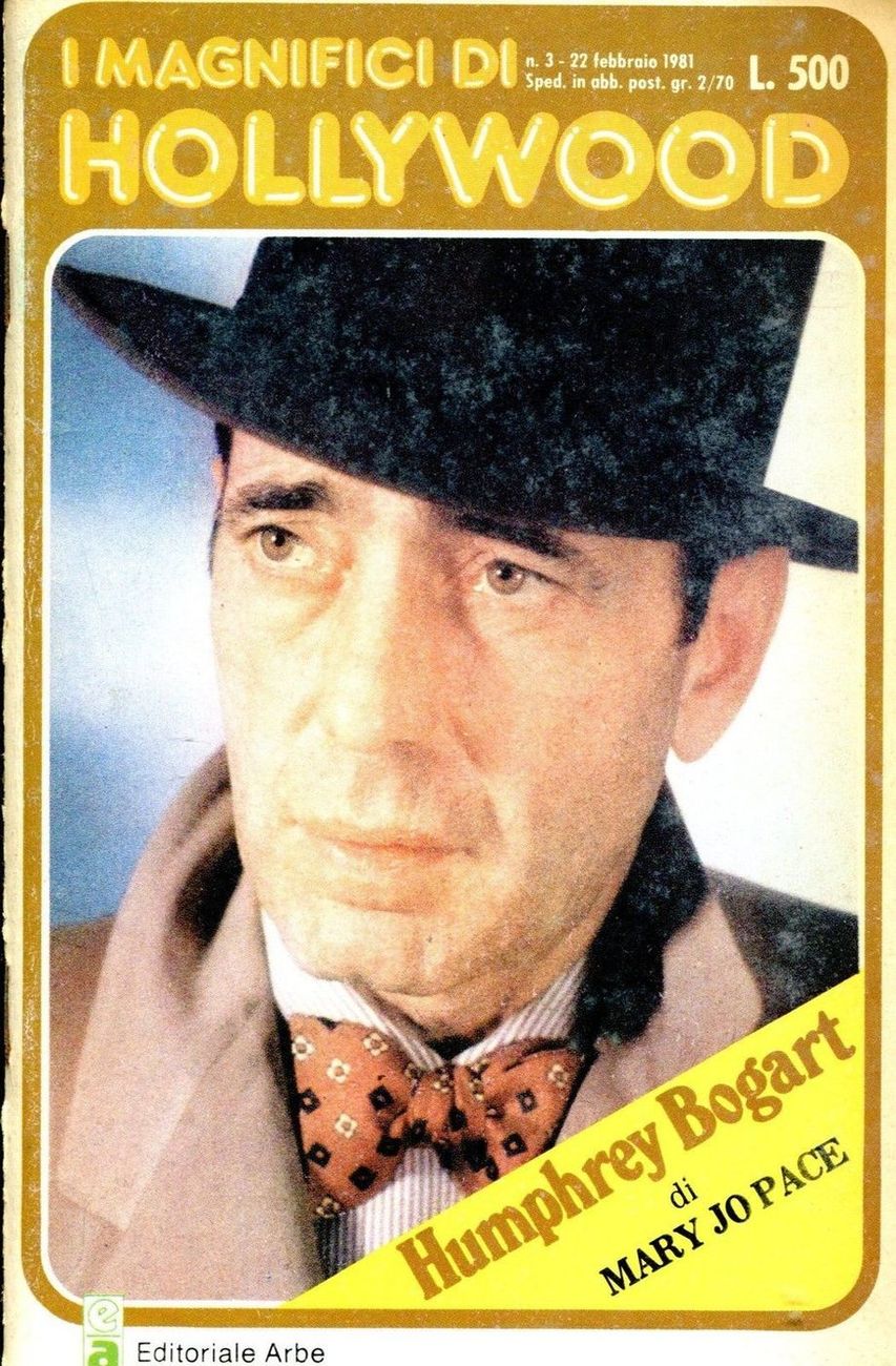 MAGNIFICI DI HOLLYWOOD magazine side cover Issue 3 22 February 1981