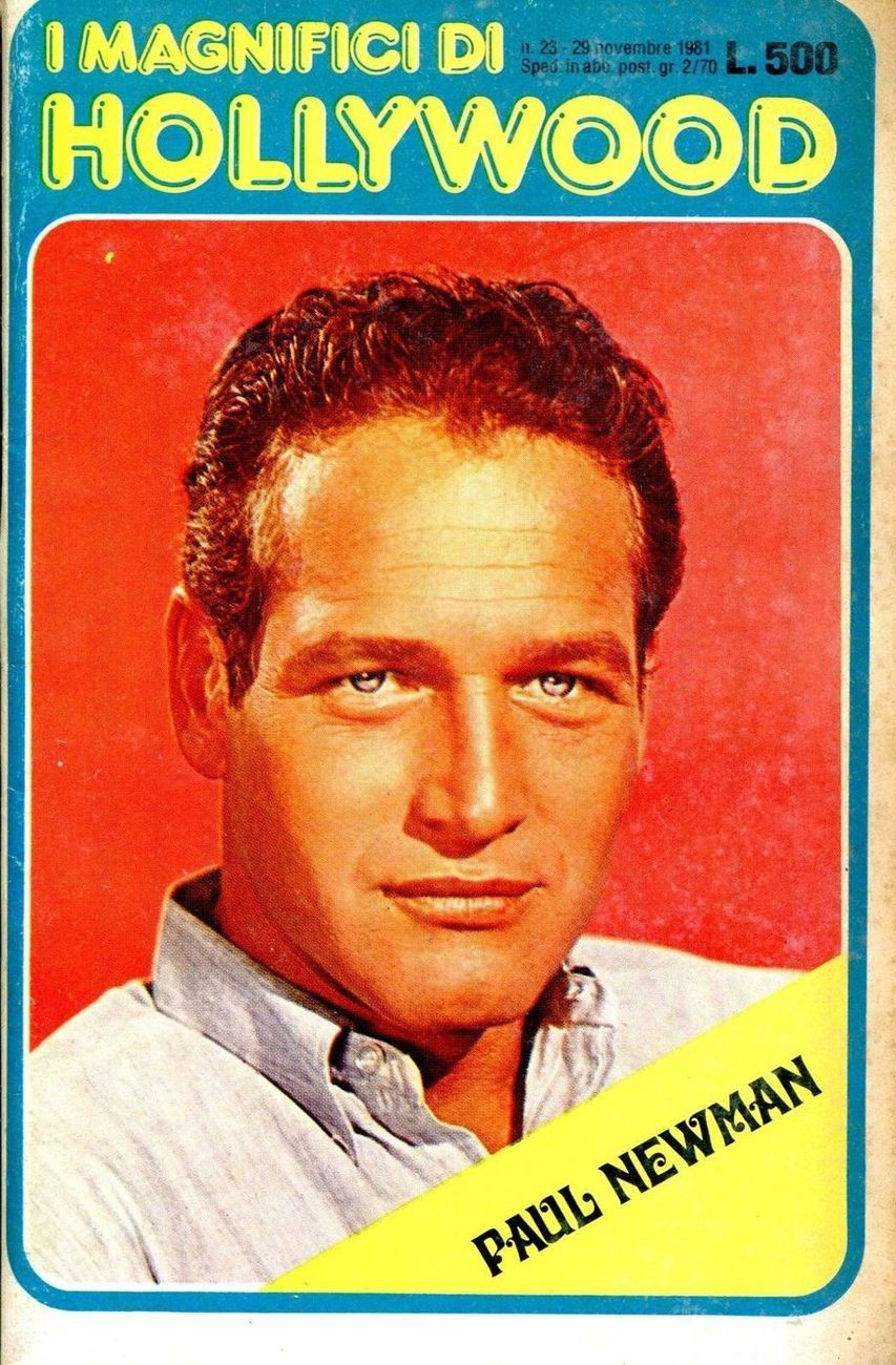 MAGNIFICI DI HOLLYWOOD magazine side cover Issue 23 29 November 1981