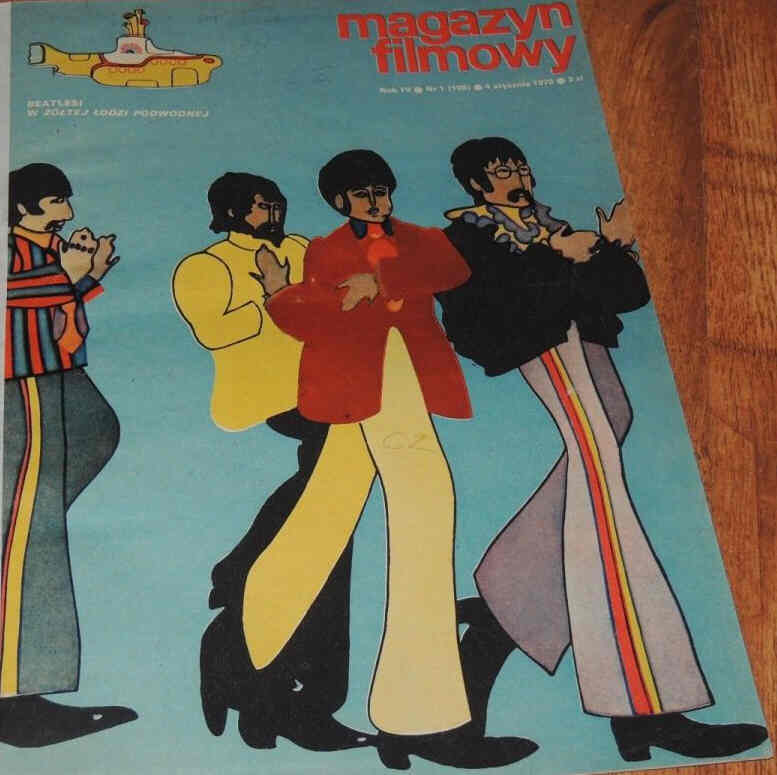 MAGAZYN FILMOWY magazine side cover 4 January 1970