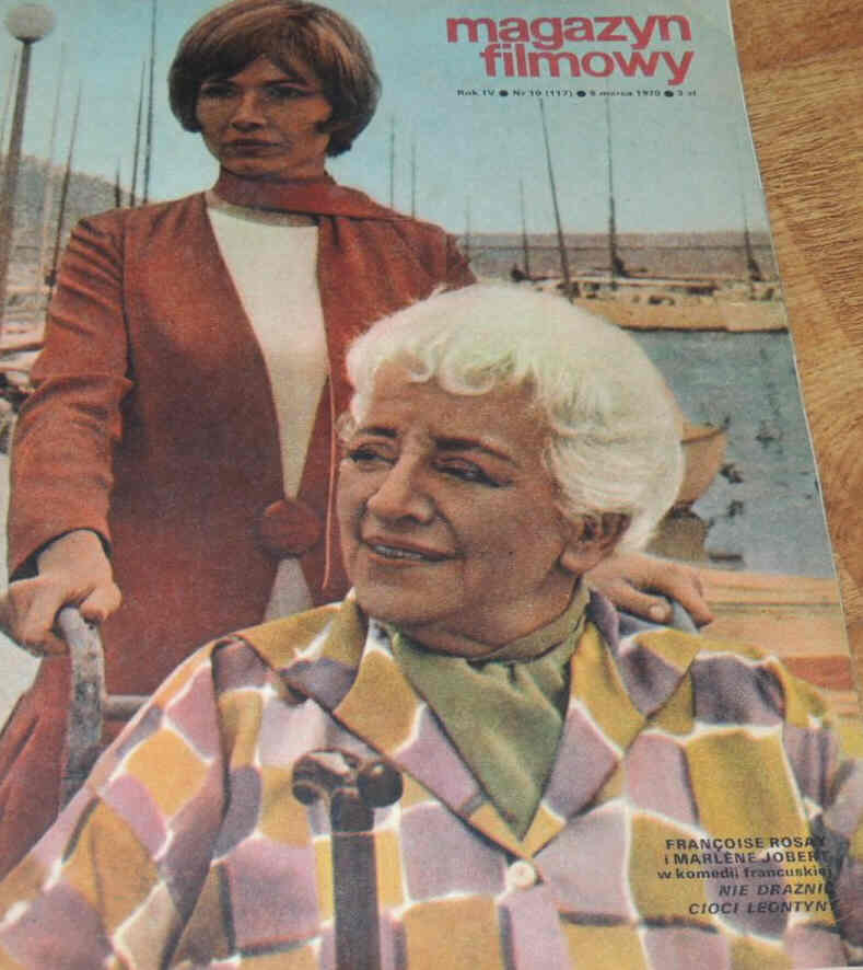 MAGAZYN FILMOWY magazine side cover 8 March 1970