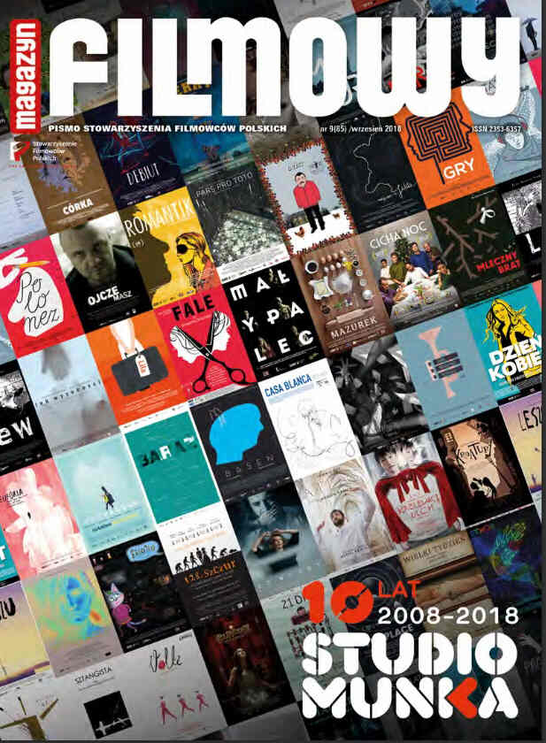 MAGAZYN FILMOWY SFP magazine side cover Issue 85  September 2018