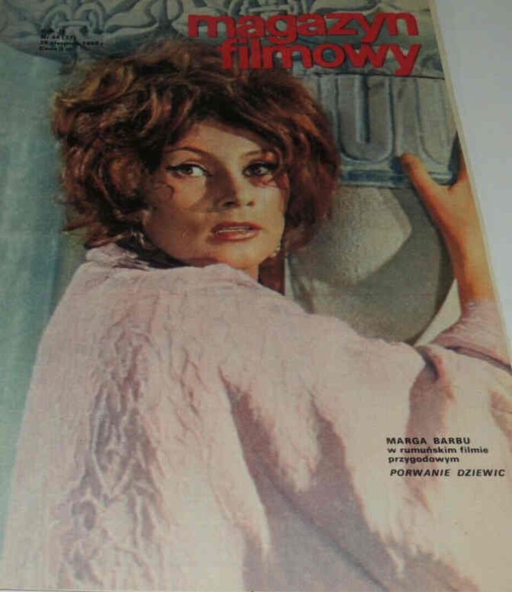 MAGAZYN FILMOWY magazine side cover 25 August 1968