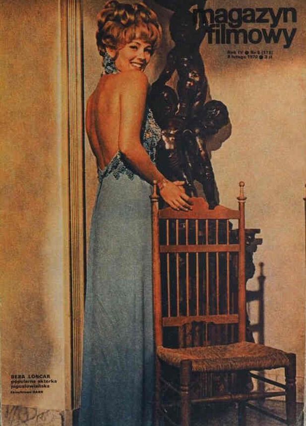 MAGAZYN FILMOWY magazine side cover Issue 113 8 February 1970