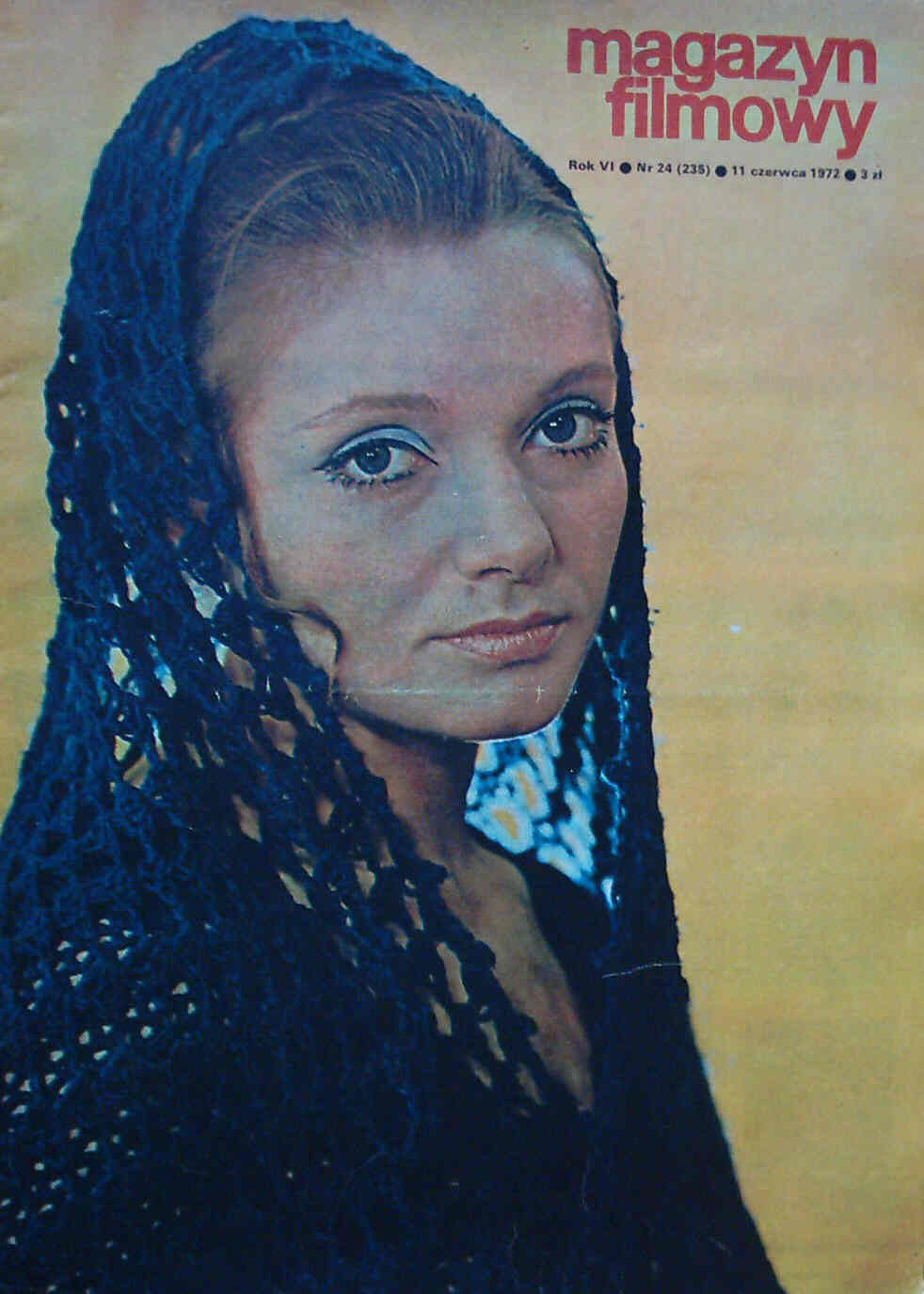 MAGAZYN FILMOWY magazine side cover Issue 24 11 June 1972