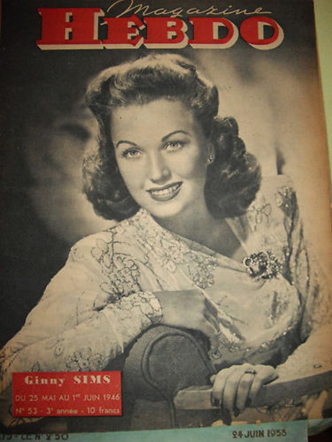 HEBDO magazine side cover Issue 53 1 June 1946