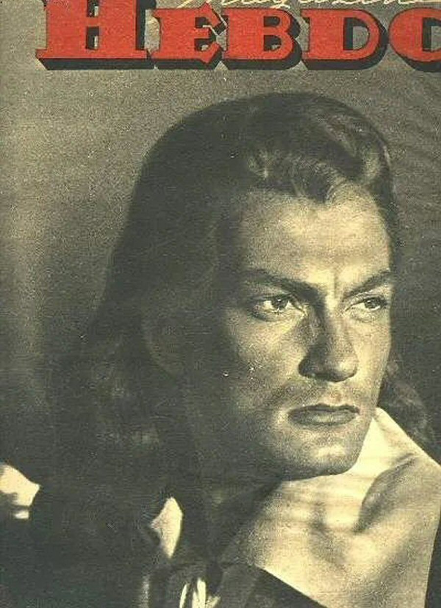 HEBDO magazine side cover Issue 38   1946