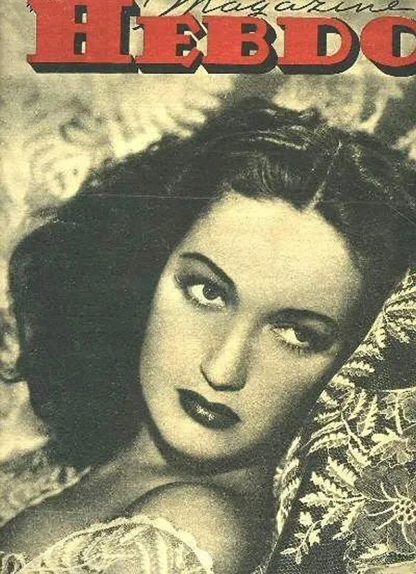 HEBDO magazine side cover Issue 40   1946