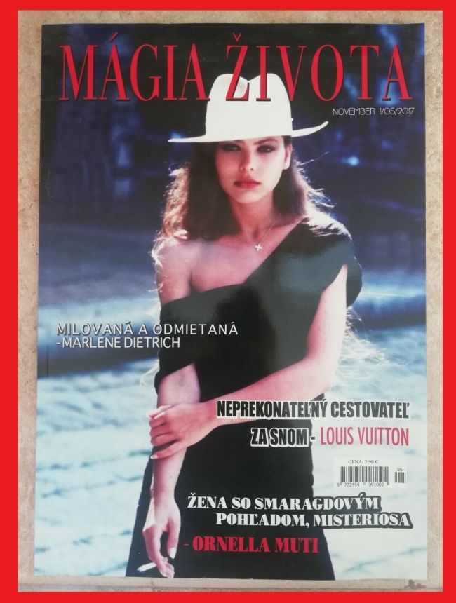 MAGIA ZIVOTA magazine side cover  November 2017