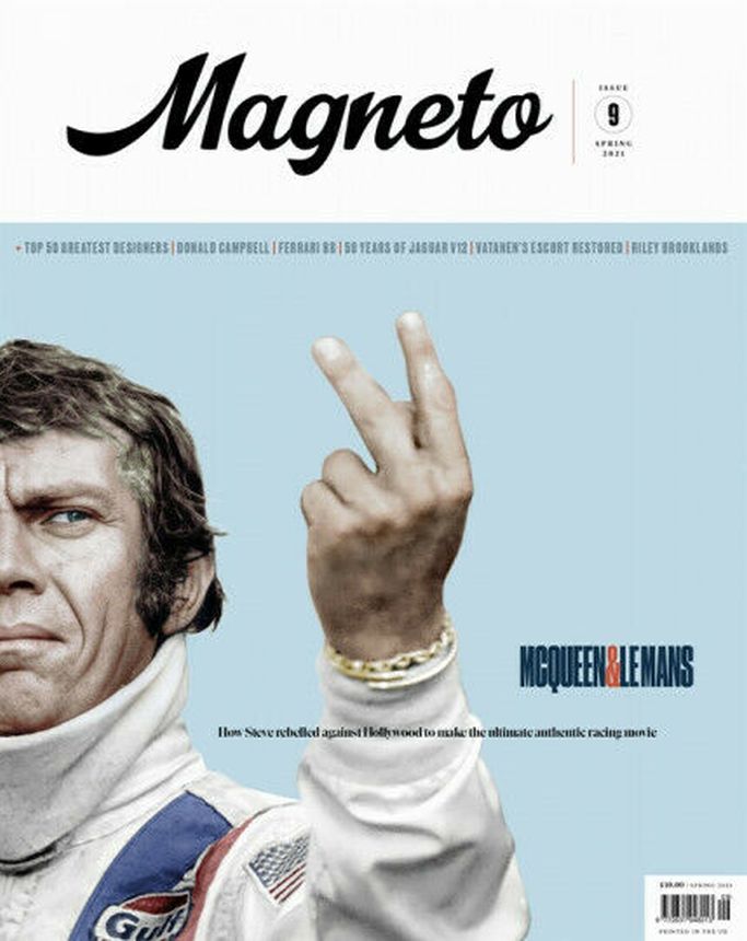 MAGNETO magazine side cover Issue 9 Spring 2021